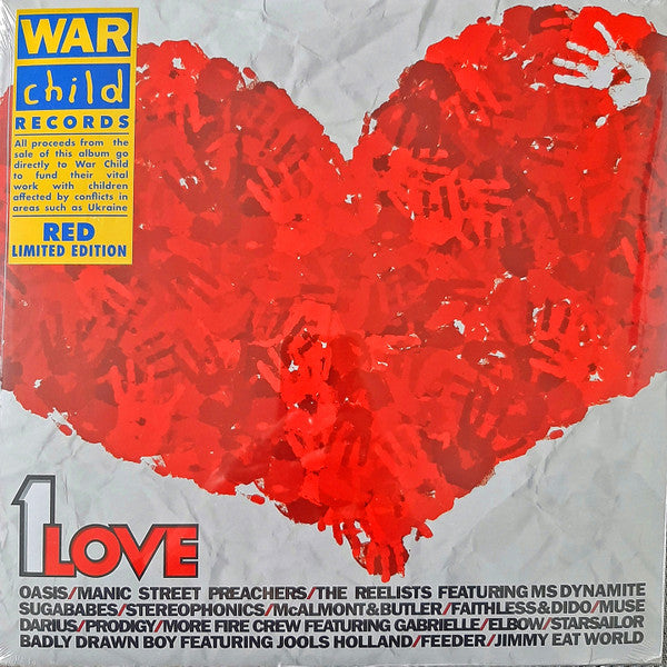 VARIOUS - 1 LOVE : 2LP RED VINYL - LP