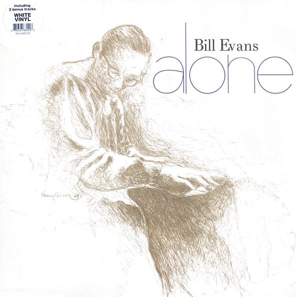 EVANS, BILL - ALONE + 2 : WHITE VINYL - LP