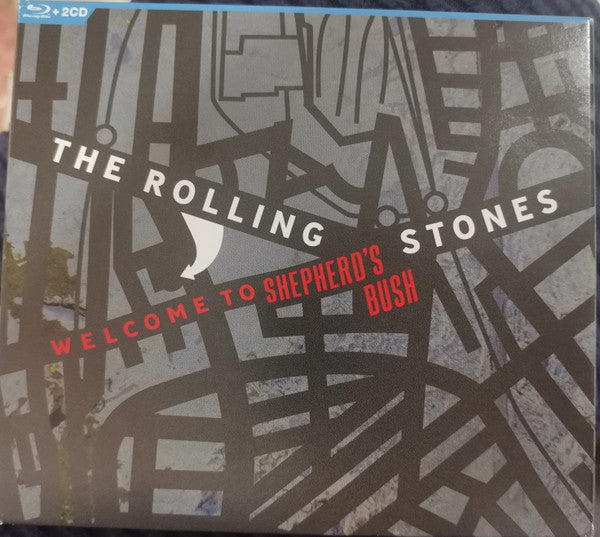 ROLLING STONES - WELCOME TO SHEPHERD'S BUSH : 2CD + BR - CD
