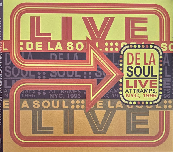 DE LA SOUL - LIVE AT TRAMPS NYC 1996 - CD
