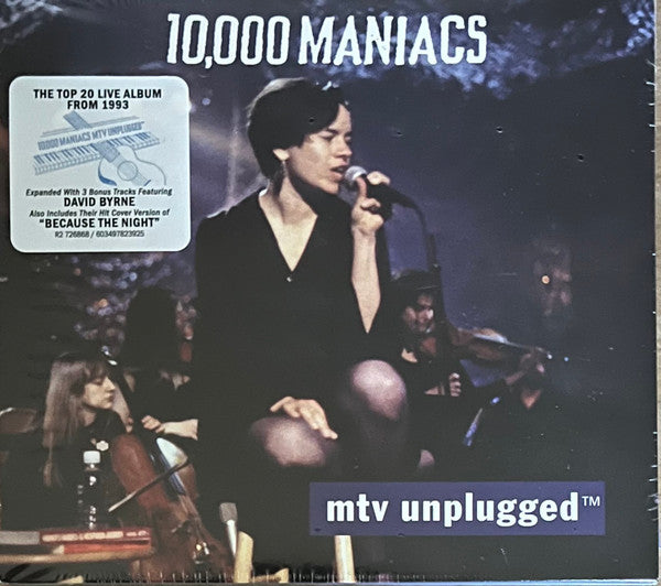 10,000 MANIACS - MTV UNPLUGGED : WITH 3 BONUS TRACKS - CD