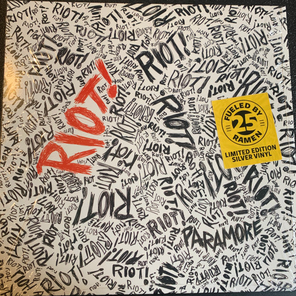 PARAMORE - RIOT! : SILVER VINYL (2021 REISSUE) - LP