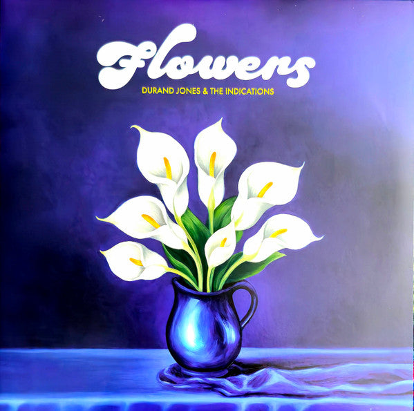 JONES, DURAND & THE INDICATIONS - FLOWERS : BLUE ICEBERG SPLASH VINYL - LP