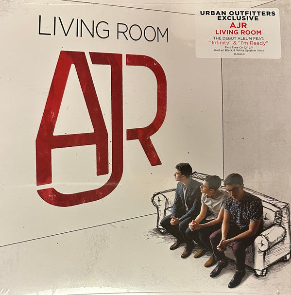 AJR - LIVING ROOM: BONE/BLACK SPLATTER VINYL - LP