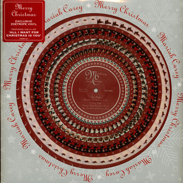 CAREY, MARIAH - MERRY CHRISTMAS : ZOETROPE VINYL (2024) - LP