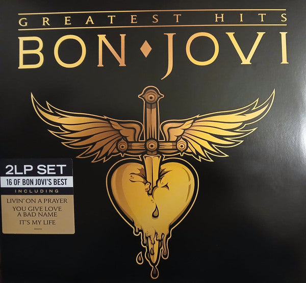 BON JOVI - GREATEST HITS : 2LP 2024 EDITION - LP