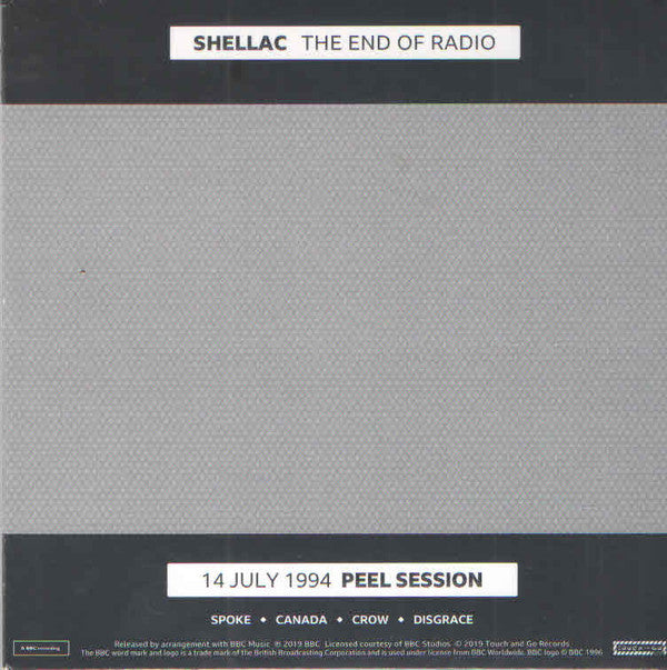 SHELLAC - END OF RADIO: 2CD SET - CD