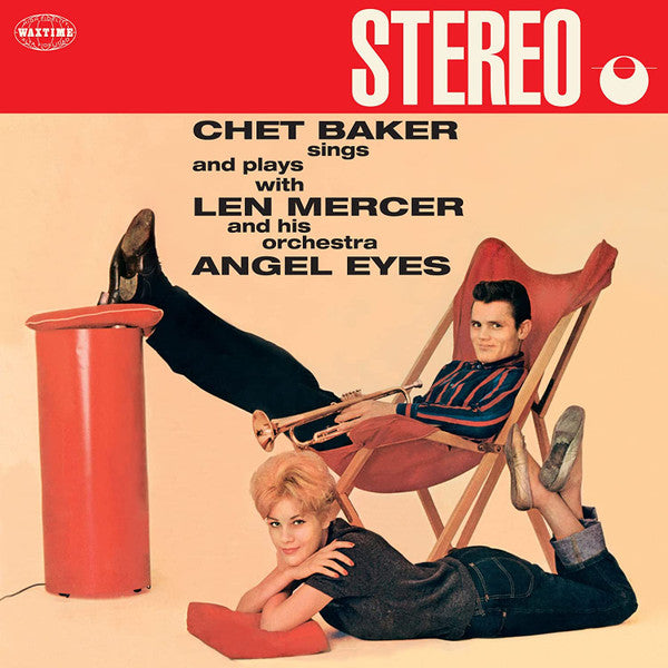 BAKER, CHET - ANGEL EYES : BONUS TRACK (RED VINYL) - LP