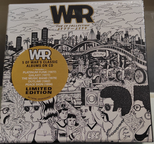 WAR - CD COLLECTION : 1977 - 1994 (5CD SET) - CD