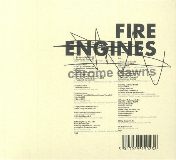FIRE ENGINES - CHROME DAWNS: 2CD SET - CD