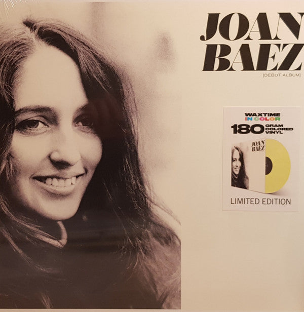 BAEZ, JOAN - JOAN BAEZ (1960) + 2 : YELLOW VINYL - LP
