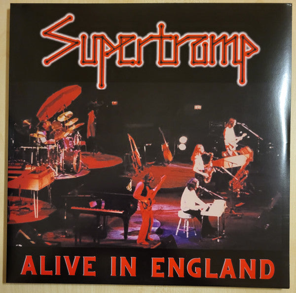 SUPERTRAMP - ALIVE IN ENGLAND : 2LP RED VINYL - LP