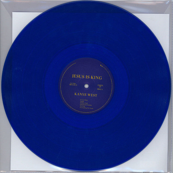 WEST, KANYE - JESUS IS KING : BLUE VINYL - LP