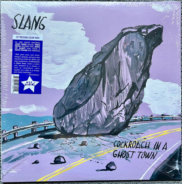 SLANG - COCKROACH IN A GHOST TOWN : PURPLE VINYL - LP