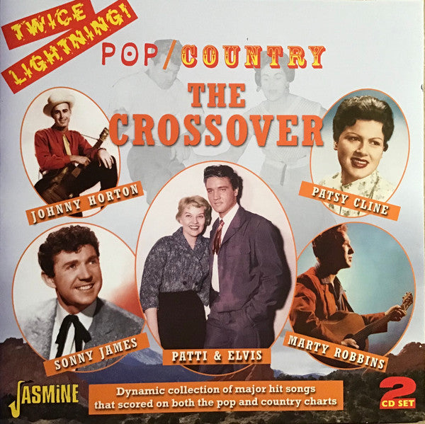 VARIOUS - TWICE LIGHTNING : POP/COUNTRY 2CD SET - CD