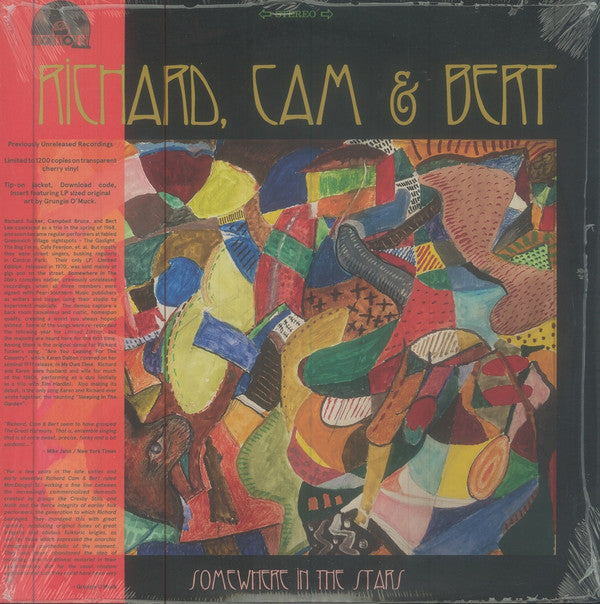 RICHARD, CAM & BERT - SOMEWHERE IN THE STARS: CHERRY - LP