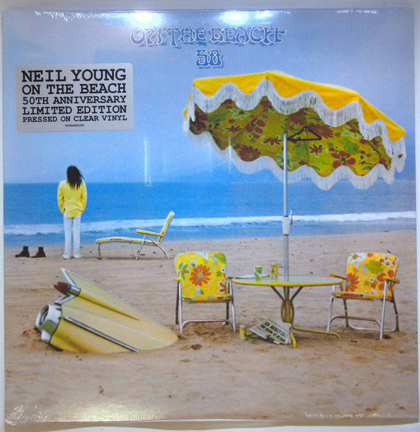 YOUNG, NEIL - ON THE BEACH : CLEAR VINYL - LP