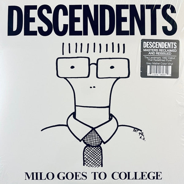 DESCENDENTS - MILO GOES TO COLLEGE : GREY MARBLE VINYL - LP