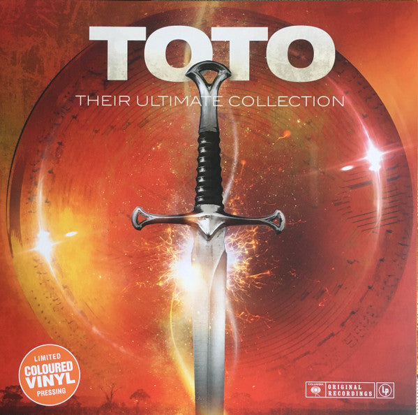TOTO - THEIR ULTIMATE COLLECTION : RED MARBLE - LP