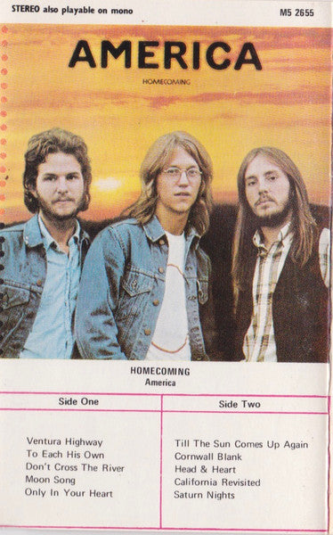 AMERICA - HOMECOMING (CASSETTE) - CS