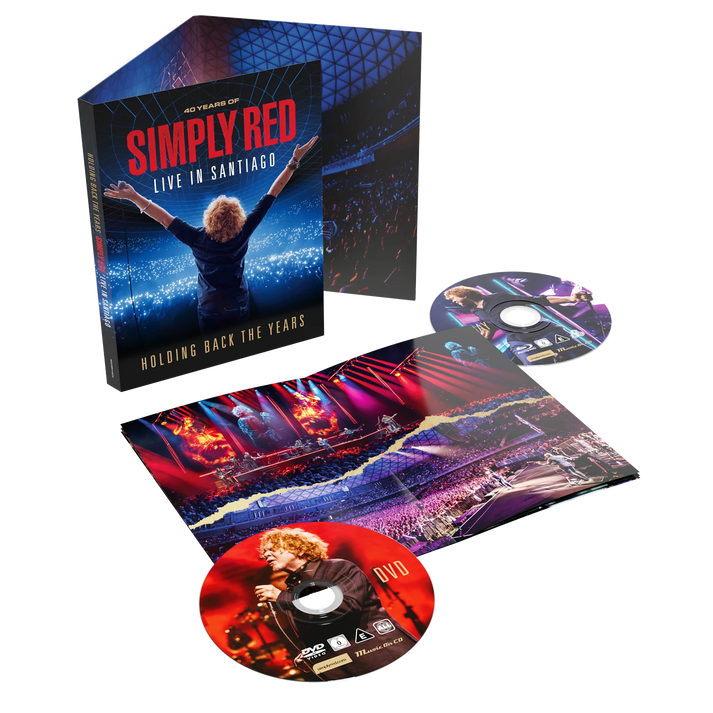 SIMPLY RED - HOLDING BACK THE YEARS: LIVE IN SANTIAGO - BR
