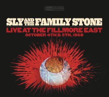 SLY & THE FAMILY STONE - LIVE AT THE FILLMORE EAST 1968 : 4CD SET - CD