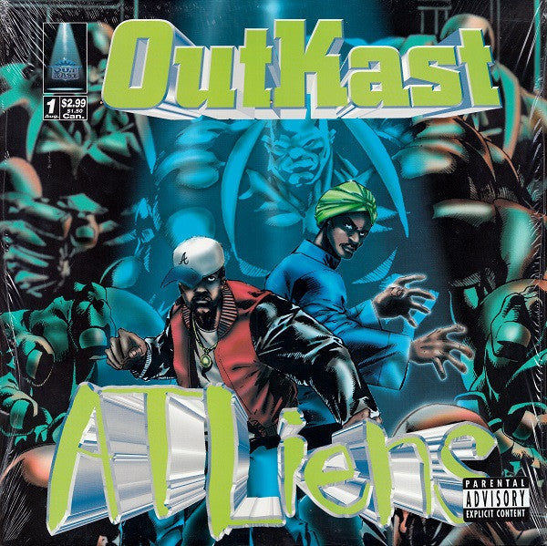 OUTKAST - ATLIENS : 2LP SET BLACK VINYL - LP
