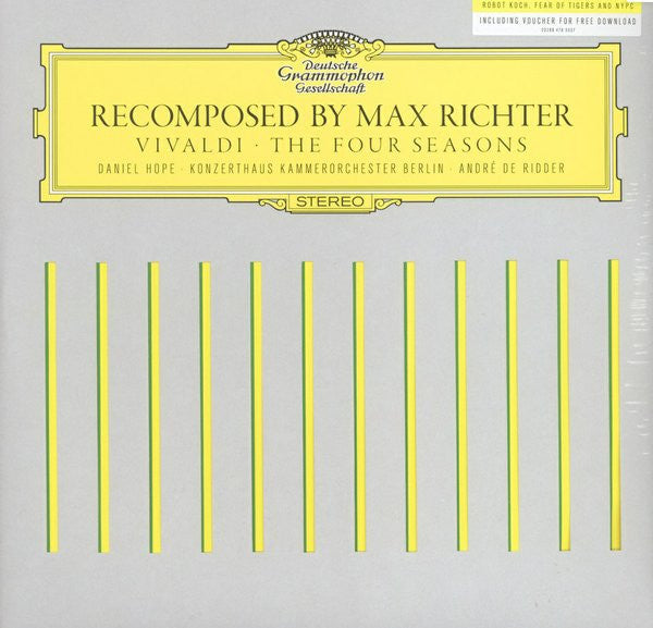 RICHTER, MAX - RECOMPOSED VIVALDI FOUR SEASONS : 2LP - LP