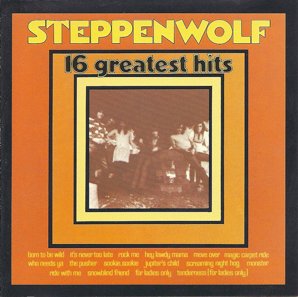 STEPPENWOLF - 16 GREATEST HITS - CD