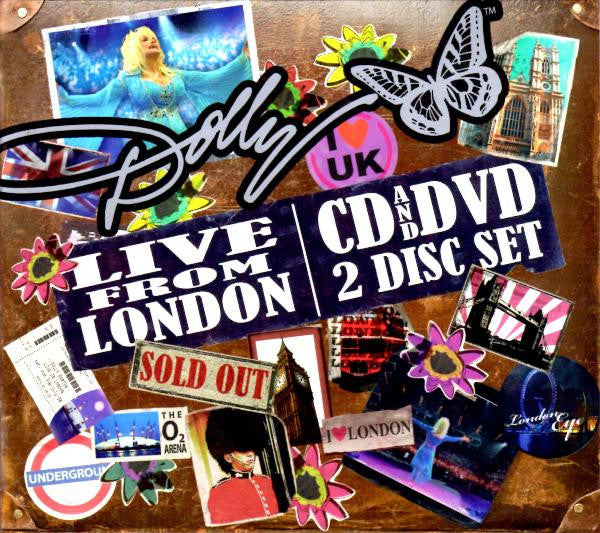 PARTON, DOLLY - LIVE FROM LONDON : WITH BONUS DVD - CD