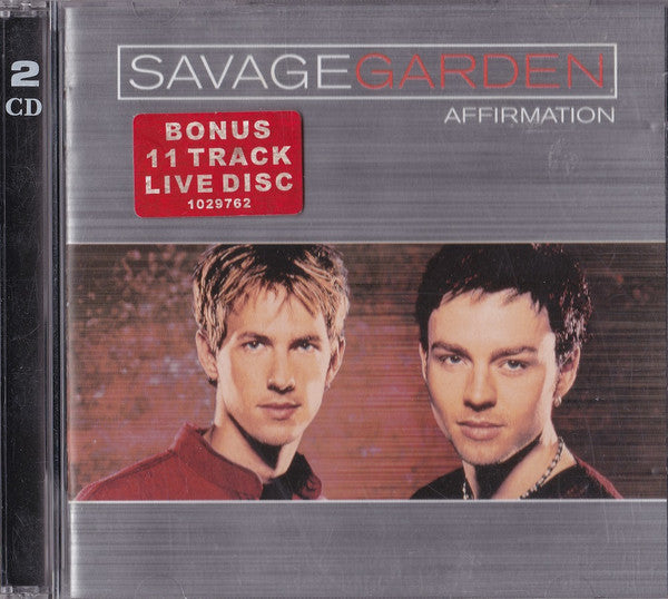 SAVAGE GARDEN - AFFIRMATION - CD