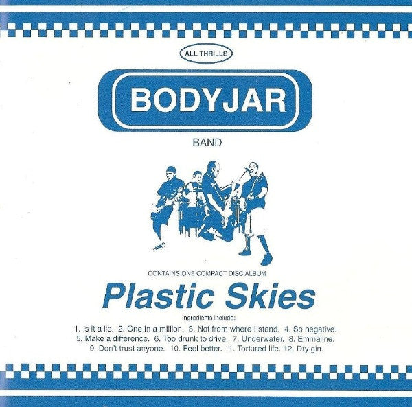 BODYJAR - PLASTIC SKIES - CD