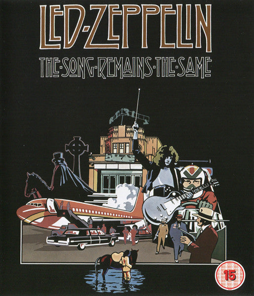 LED ZEPPELIN - SONG REMAINS THE SAME : BLU-RAY - BR