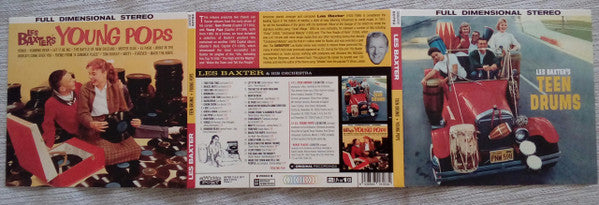 BAXTER, LES - TEEN DRUMS / YOUNG POPS + 5 - CD