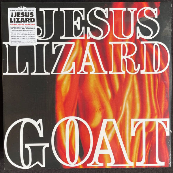 JESUS LIZARD - GOAT : REMASTERED (WHITE VINYL) - LP