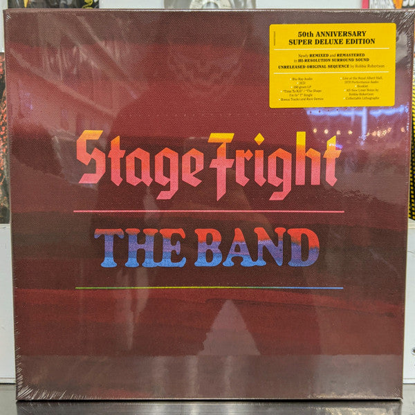 BAND - STAGE FRIGHT : 2CD + BR-A + LP + 7" BOX - LP