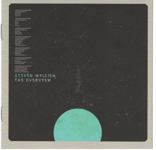 WILSON, STEVEN - OVERVIEW - CD