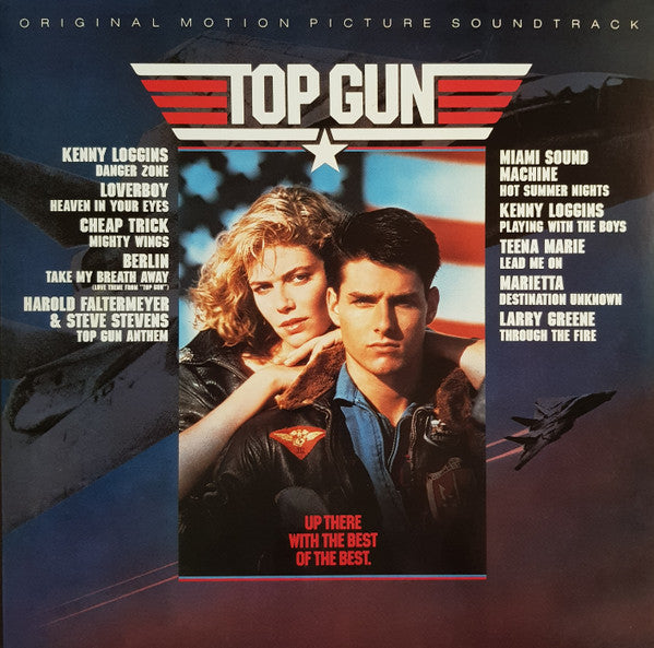TOP GUN (1986) - SOUNDTRACK - LP