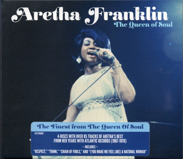 FRANKLIN, ARETHA - QUEEN OF SOUL : 4CD SET - CD