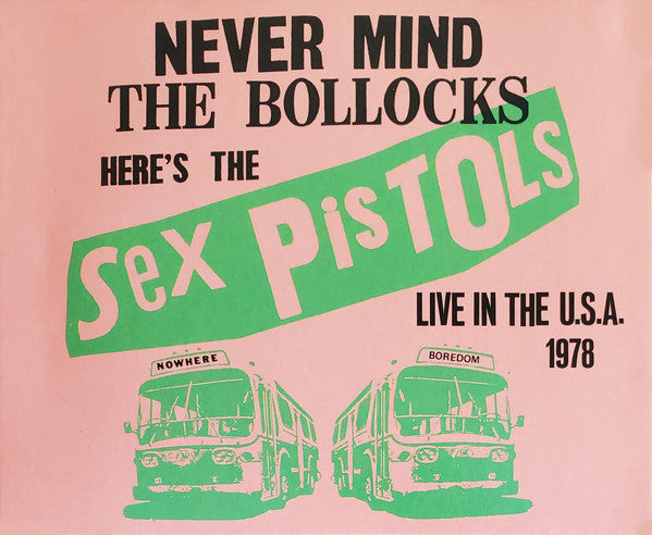 SEX PISTOLS - LIVE IN THE USA 1978 : 3CD SET - CD