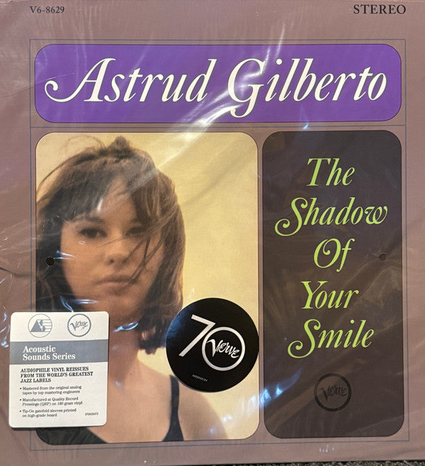 GILBERTO, ASTRUD - SHADOW OF YOUR SMILE : VERVE ACOUSTIC - LP