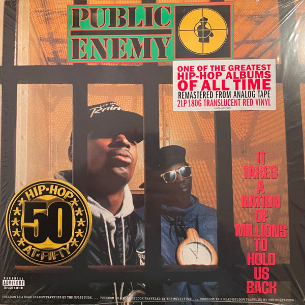 PUBLIC ENEMY - IT TAKES A NATION OF MILLIONS: 2LP RED V - LP