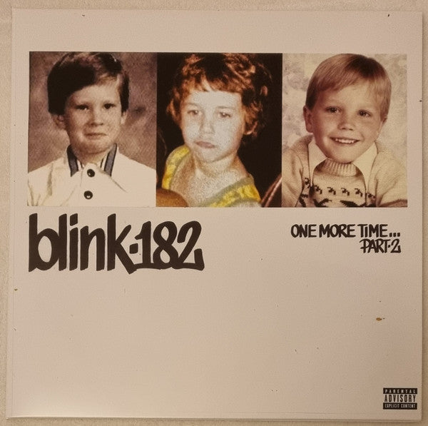 BLINK-182 - ONE MORE TIME PART 2 (2LP BLUE VINYL) - LP