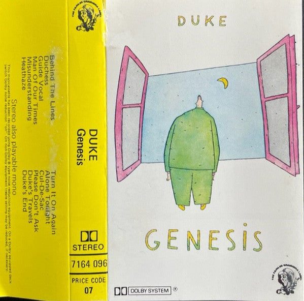GENESIS - DUKE (AUST.CASSETTE) - CS