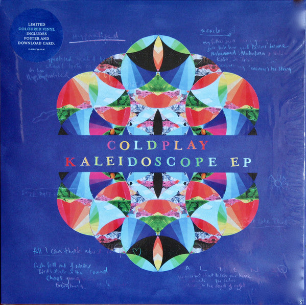 COLDPLAY - KALEIDOSCOPE : BLACK VINYL - LP