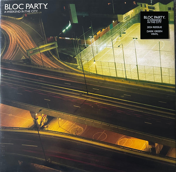 BLOC PARTY - WEEKEND IN THE CITY : DARK GREEN (2024) - LP
