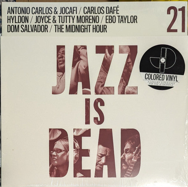 YOUNGE, ADRIAN / ALI SHAHEED MUHAMMAD - JAZZ IS DEAD 021 (VARIOUS) : RED VINYL - LP