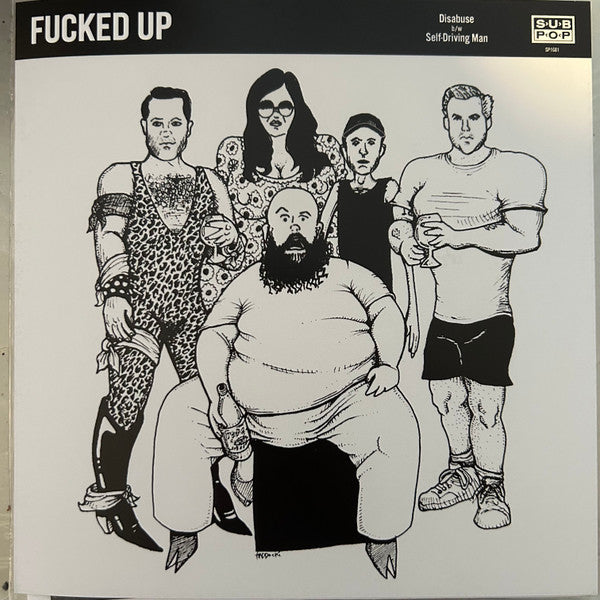 FUCKED UP - DISABUSE : TRANSLUCENT EMERALD VINYL - 7