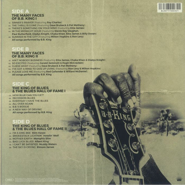 KING, B.B. / VARIOUS - MANY FACES OF : 2LP GREY VINYL - LP