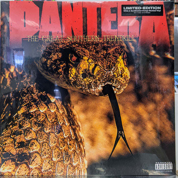 PANTERA - GREAT SOUTHERN TRENDKILL: COLOURED VINYL - LP